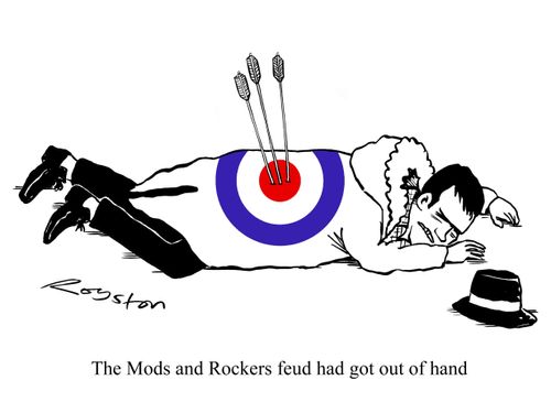 The Mods and Rockers feud had got out of hand