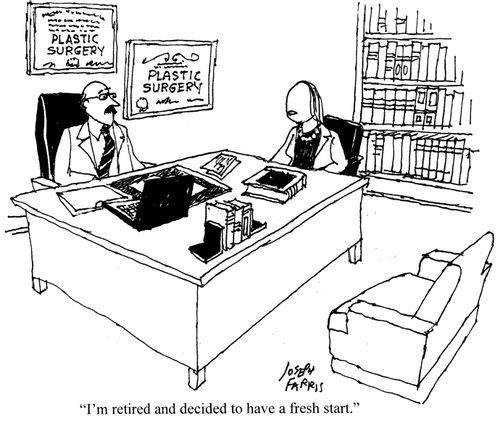 'I'm retired and decided to have a fresh start.'