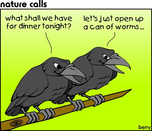 Can of worms.