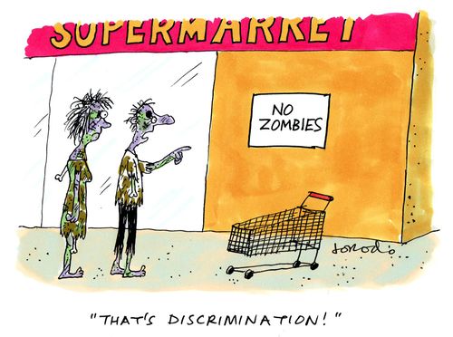 'That's discrimination!'