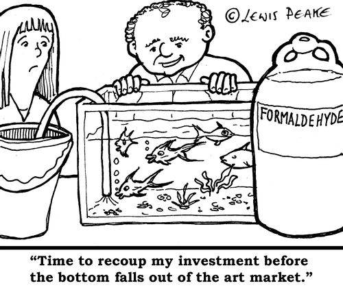 Time to recoup my investment before the bottom falls out of the art market.