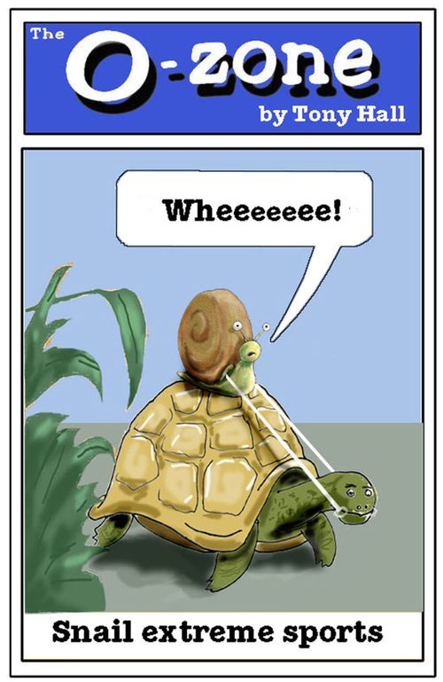 Snail extreme sports.