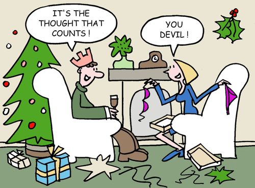 'It's the thought that counts.'