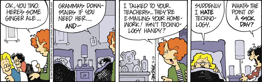 'Suddenly I hate technology.'