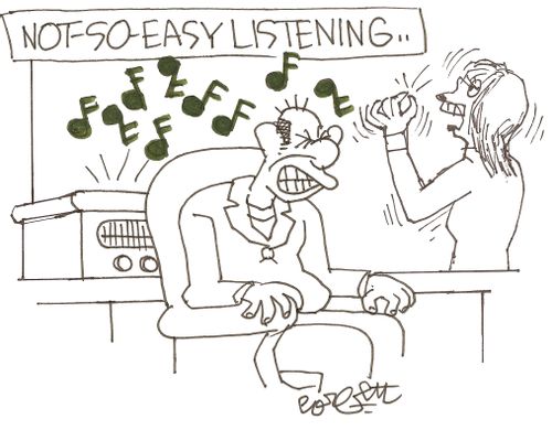 Not-so-easy listening...