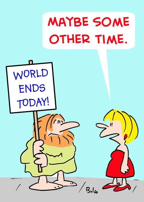 'Maybe some other time.'
