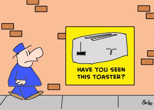 Have you seen this toaster?