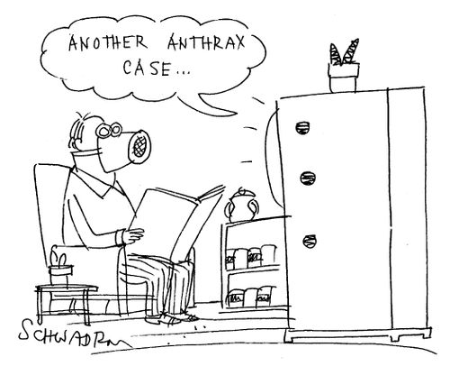 Another anthrax case...
