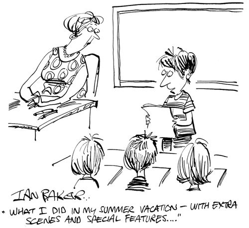 'What I did in my summer vacation - with extra scenes and special features...'