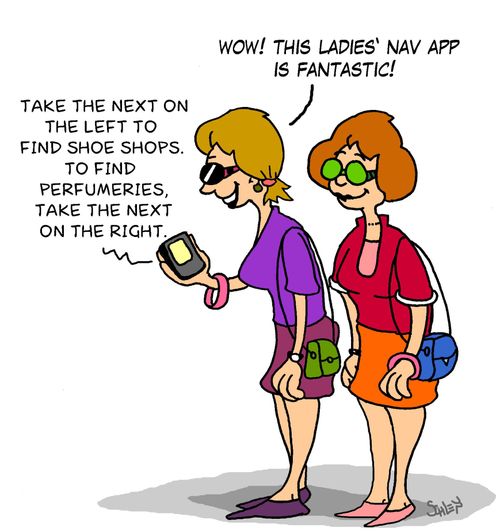'WOW! This ladies' nav app is fantastic!'