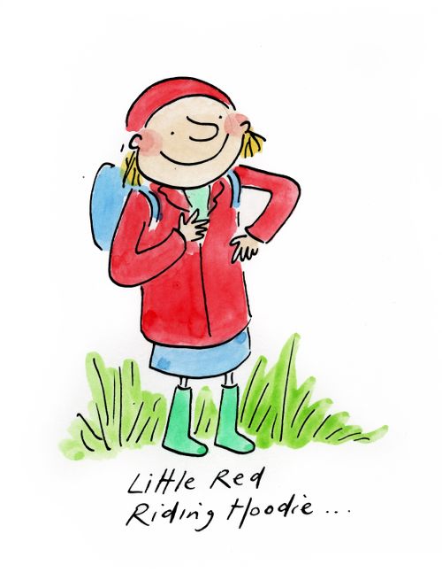 Little Red Riding Hoodie