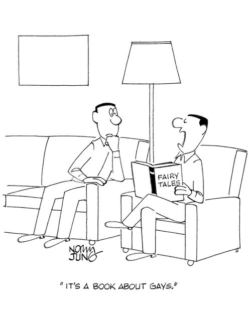 'It's a book about gays.'