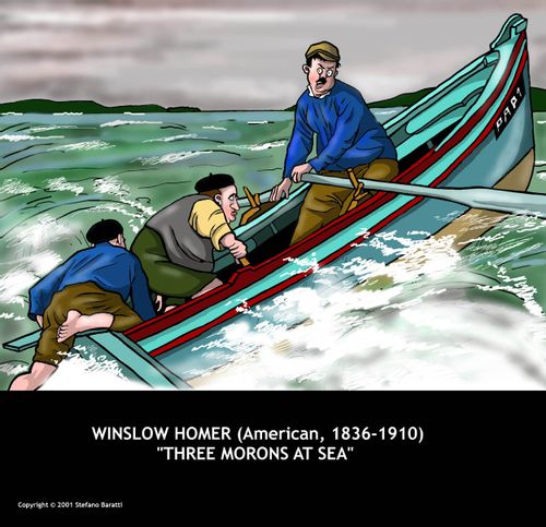 "Three Morons At Sea."