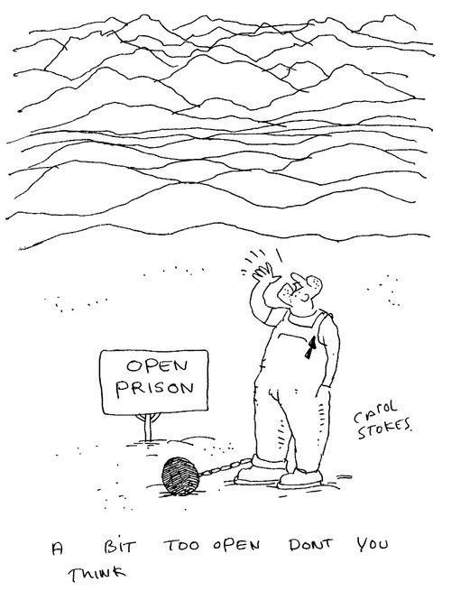 "A bit too open, don't you think.."