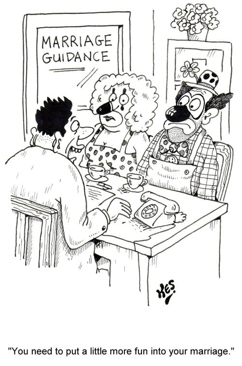 'You need to put a little more fun into your marriage.'