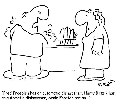 Automatic Dishwasher.