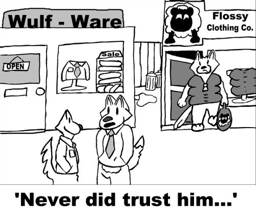 'Never did trust him....'