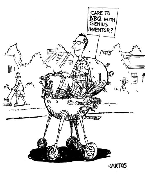 Care to BBQ with genius inventor?