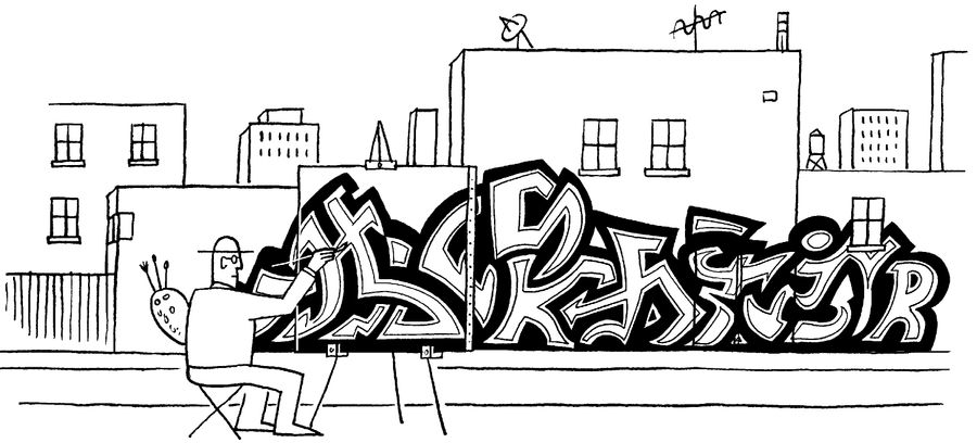 Graffiti Artist.