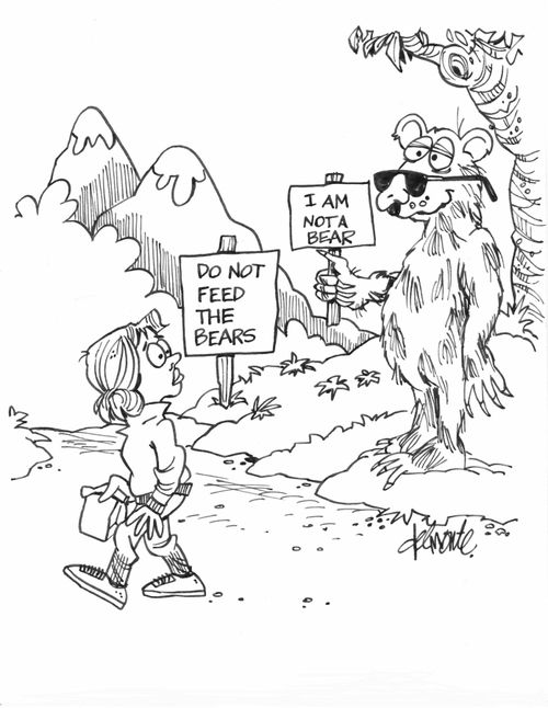 Do not Feed The Bears -I Am Not A Bear.
