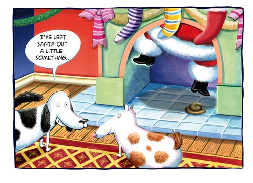 'I've left Santa out a little something.'