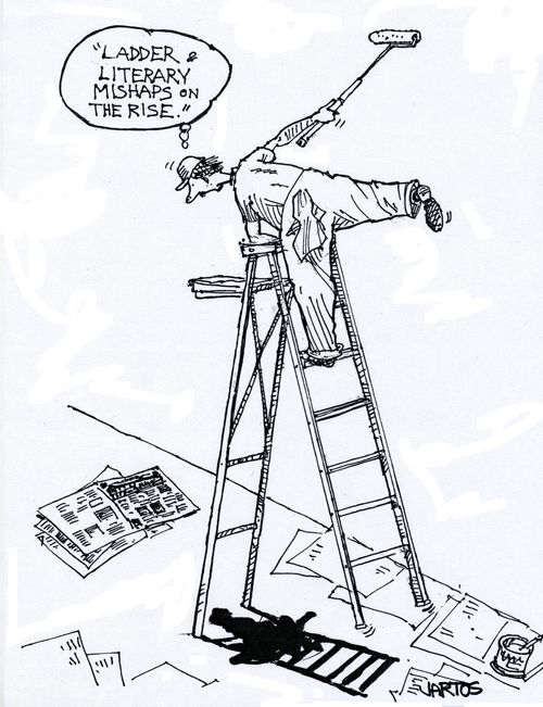 'Ladder and Literary Mishaps on the Rise.'