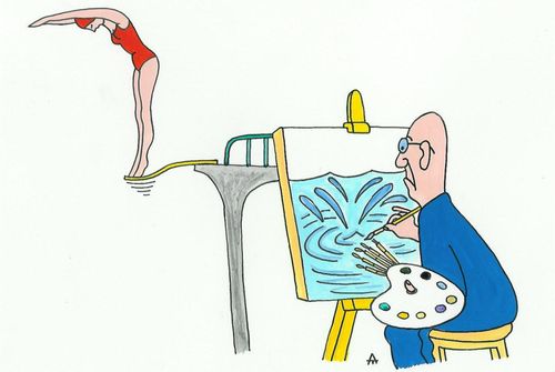 Artist Misses the Point