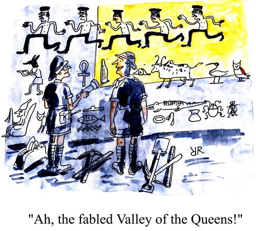'Ah, the fabled Valley of the Queens!'
