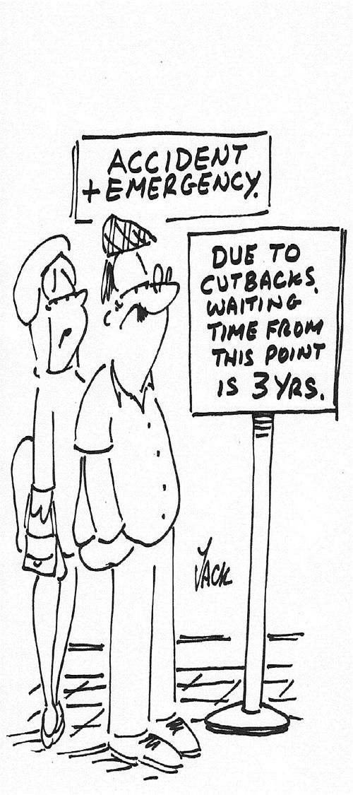 DUE TO CUTBACKS WAITING TIME FROM THIS POINT IS 3YRS.