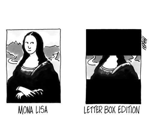 Mona Lisa Letter Box Edition.