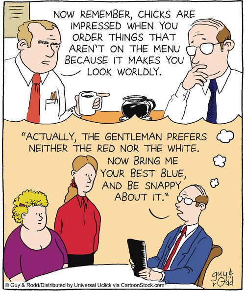 Blue wine
