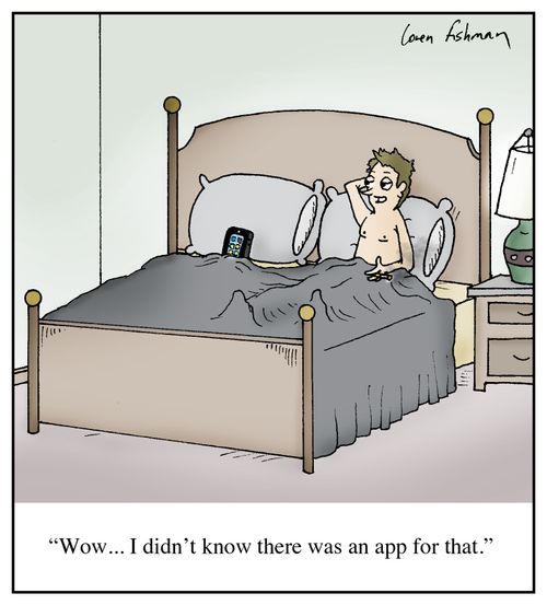 'Wow... I didn't know there was an app for that.'