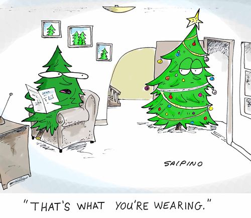 'That's what you're wearing.'