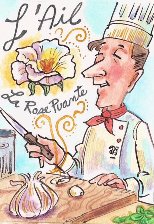 Garlic, the wonderful stinking rose.