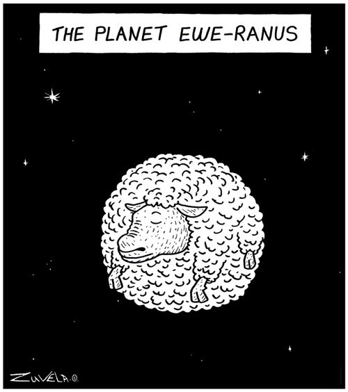 The Planet Ewe-ranus.