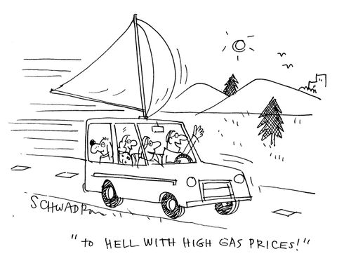 'To hell with high gas prices!'