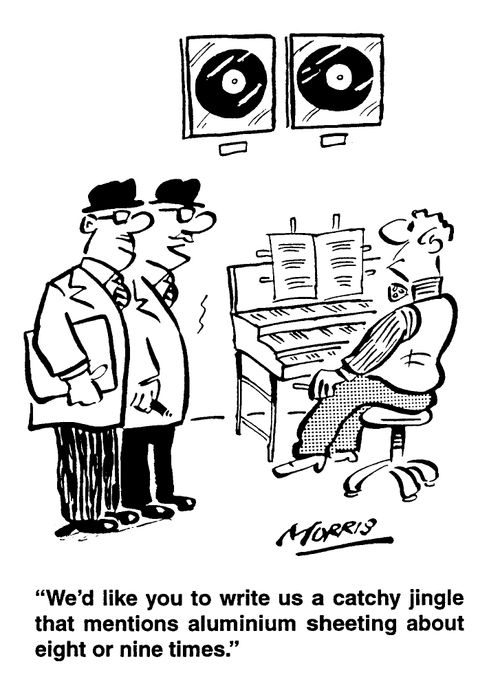We'd like you to write us a catchy jingle...