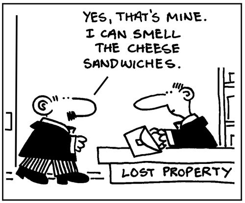 I can smell the cheese sandwiches.
