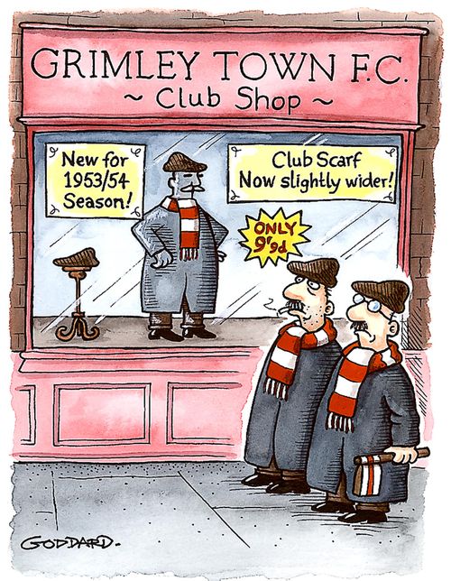 Football merchandising - 1953.