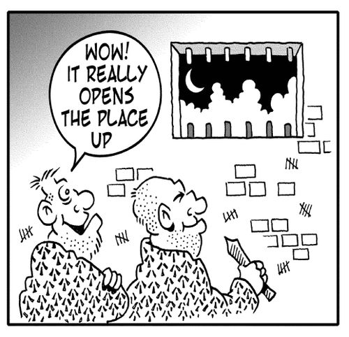'Wow. It really opens the place up.'