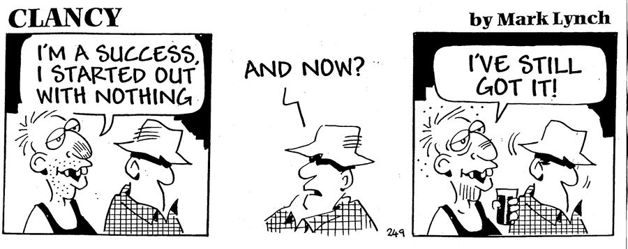 Clancy: Starting Out with Nothing