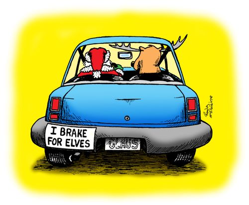 I brake for elves.