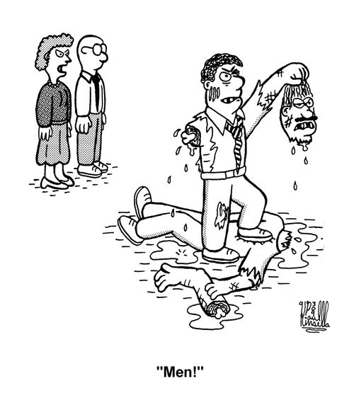 'Men!'