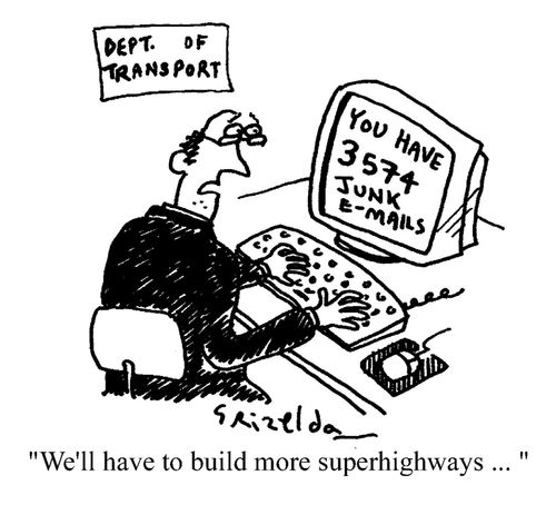 'We'll have to build more superhighways...'