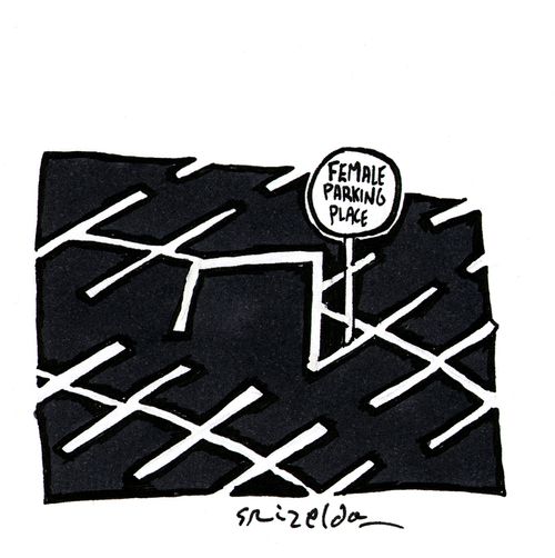 Female parking space