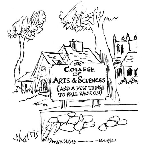 College of Arts and Sciences (and a few things to fall back on).