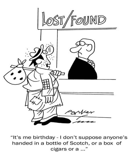 'It's me birthday....'