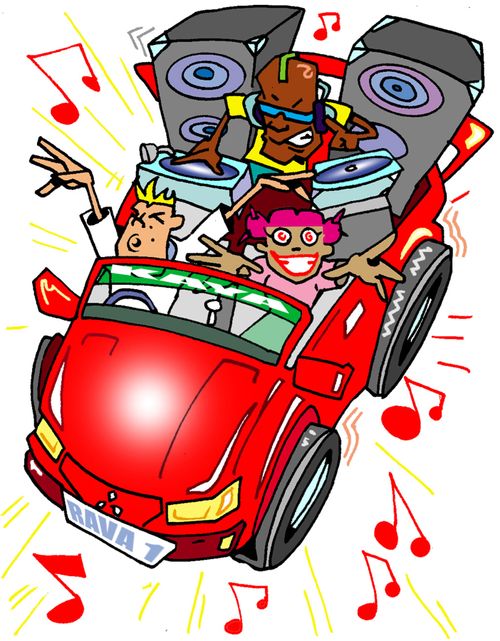 Car party.