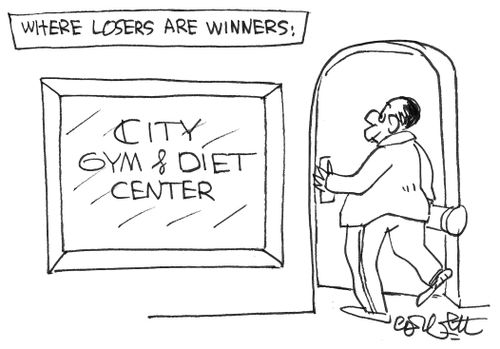 Gym: Where losers are winners.