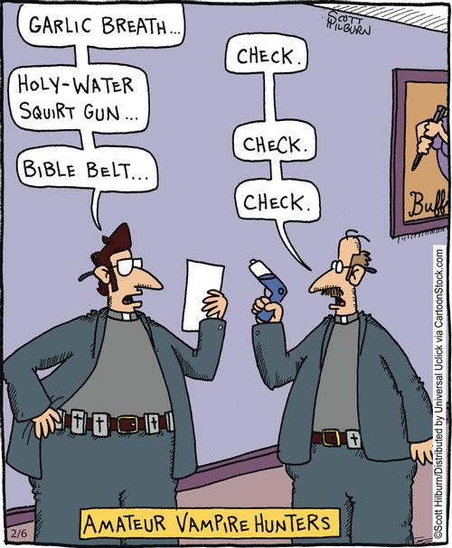 Amateur Vampire Hunters.